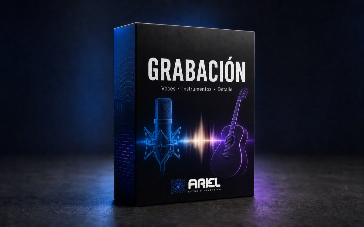 Presentación visual del servicio Grabación