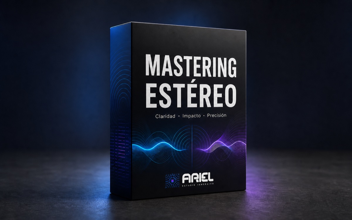 Presentación visual del servicio Mastering